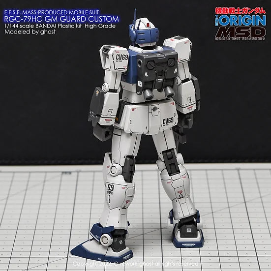 [HG] RGC-79HC GM Guard Custom Decal