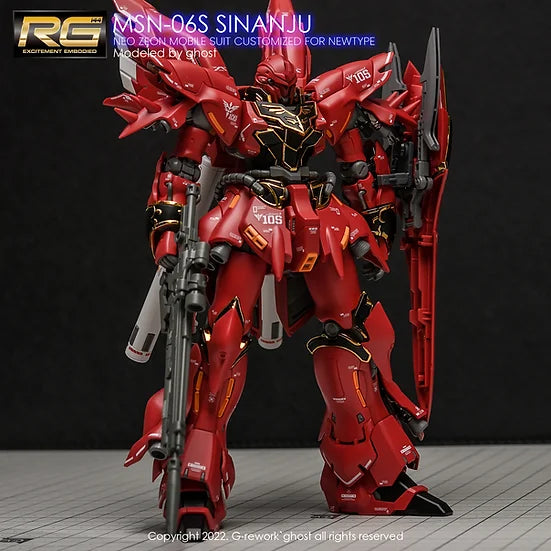 [RG] MSN-06S Sinanju Decal