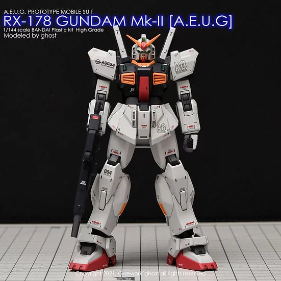 [HG] RX-178 Gundam MK-II [A.E.U.G.] Decal