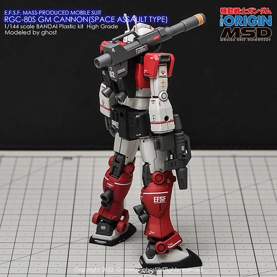 [HG] RGC-80S GM Cannon (Space Assault Type) Decal