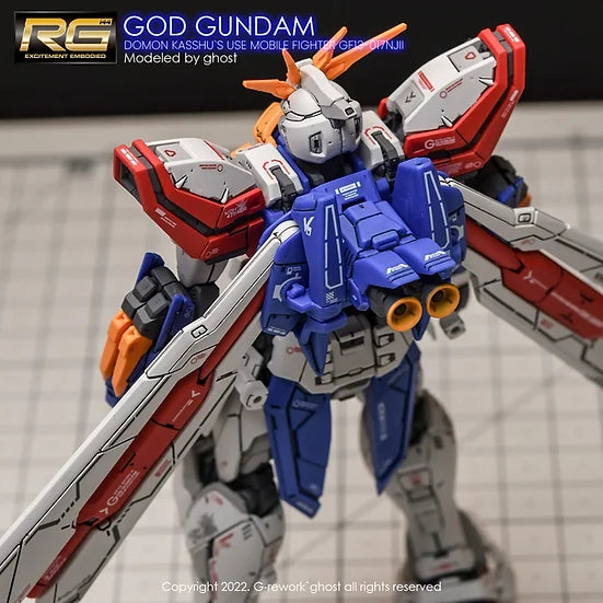 [RG] God Gundam Decal