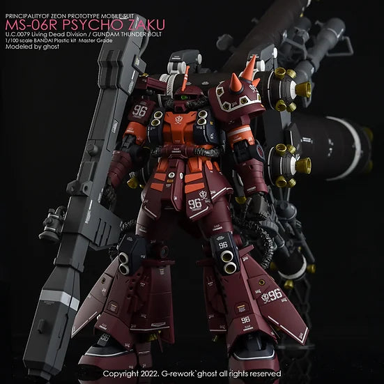 [MG] MS-06R Psycho Zaku Decal