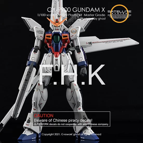 [MG] GX-9900 Gundam X Decal