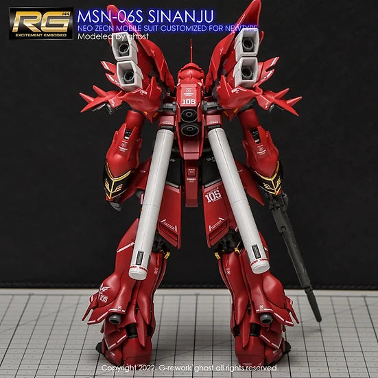 [RG] MSN-06S Sinanju Decal