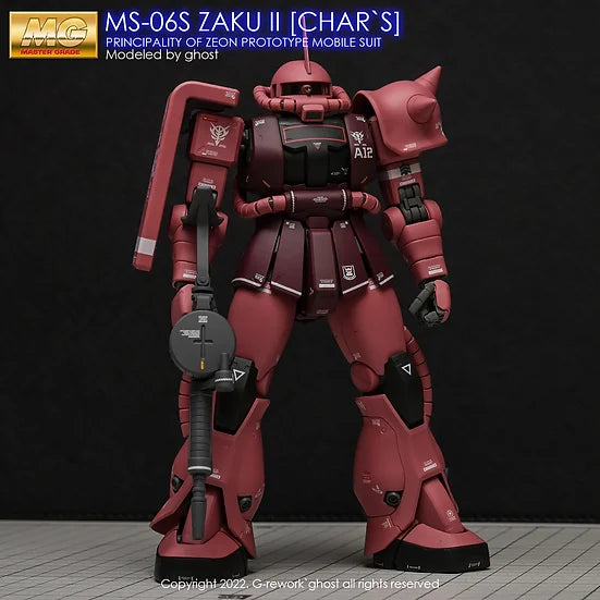 [MG] MS-06S Zaku II 2.0 Decal