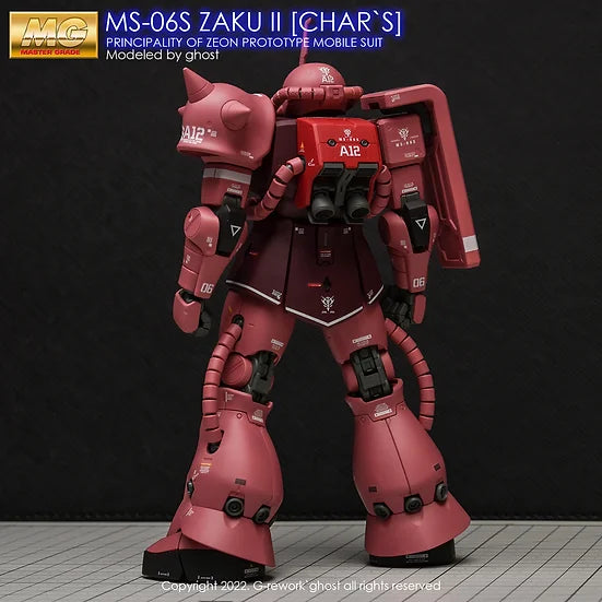 [MG] MS-06S Zaku II 2.0 Decal