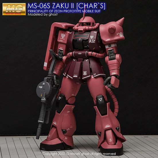 [MG] MS-06S Zaku II 2.0 Decal