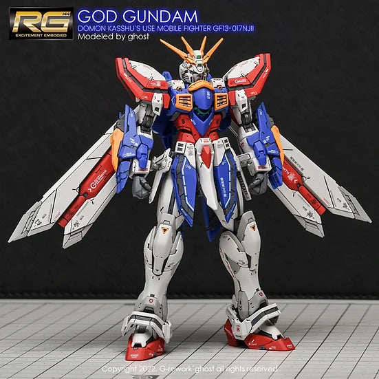 [RG] God Gundam Decal