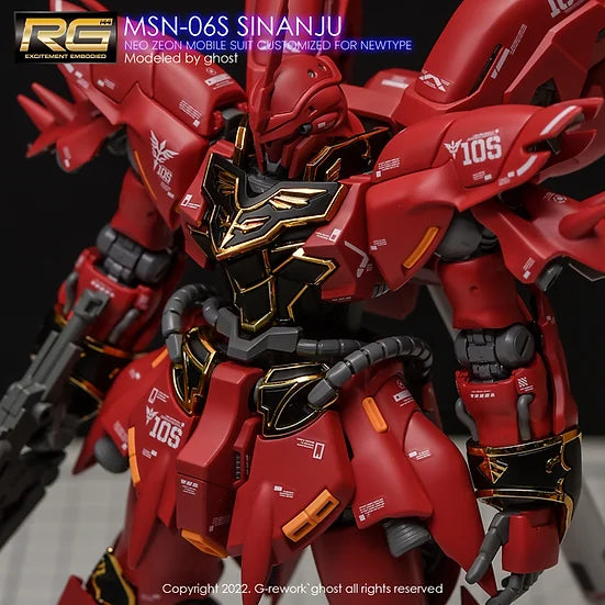 [RG] MSN-06S Sinanju Decal