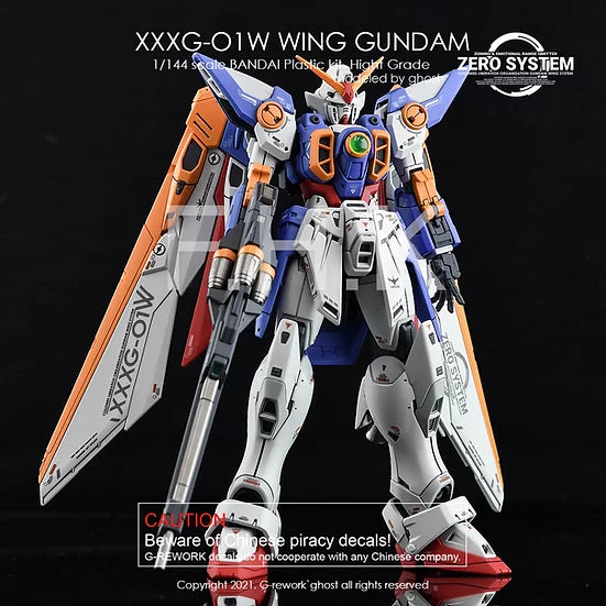 [RG] Wing Gundam TV Ver. Decal
