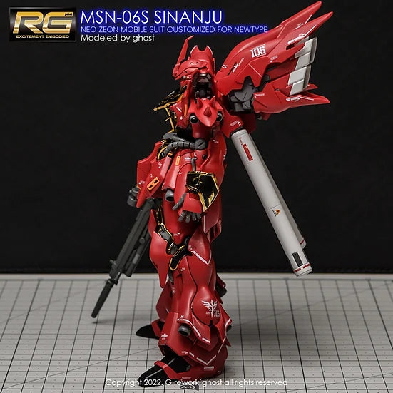 [RG] MSN-06S Sinanju Decal