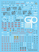 [RG] Gundam Zephyranthes GP01 Decal