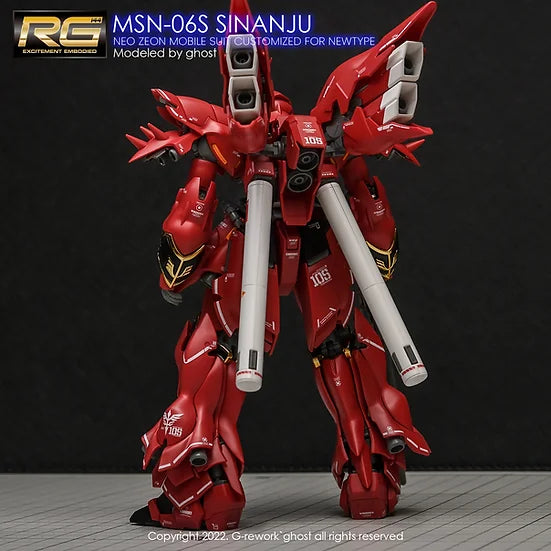 [RG] MSN-06S Sinanju Decal