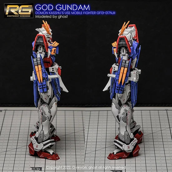 [RG] God Gundam Decal