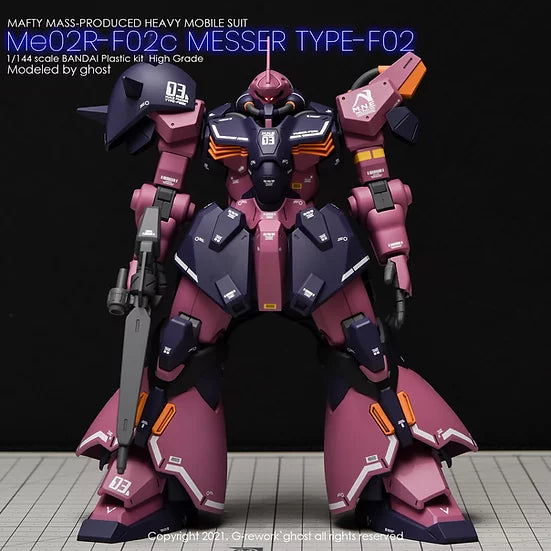 [HG] Messer F02 Command Type Decal
