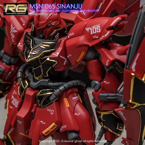 [RG] MSN-06S Sinanju Decal