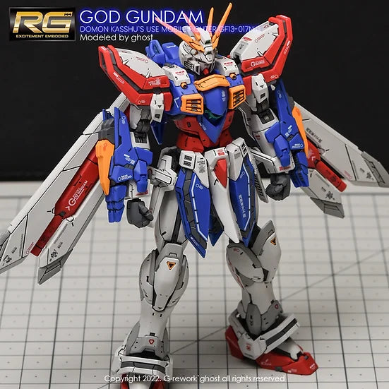 [RG] God Gundam Decal