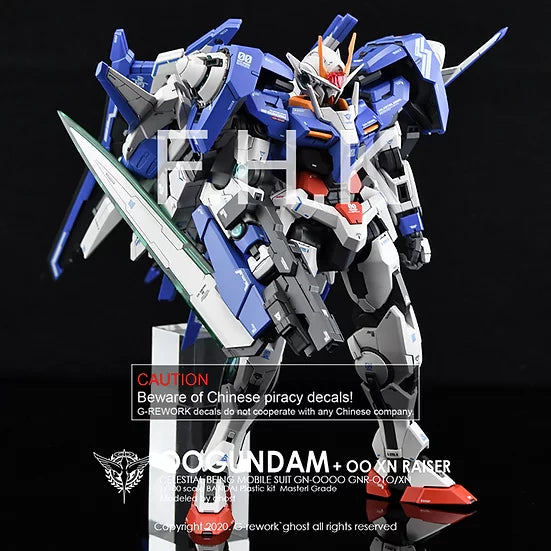 [MG] 00 Gundam XN Raiser Decal