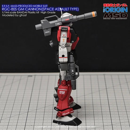 [HG] RGC-80S GM Cannon (Space Assault Type) Decal