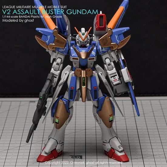 [HG] V2 Assault Buster Gundam Decal