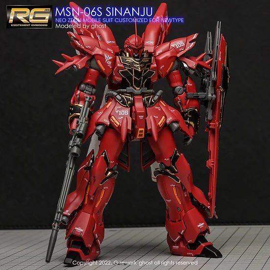 [RG] MSN-06S Sinanju Decal