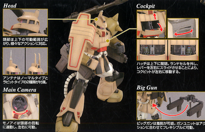 MG Zaku Cannon "Mobile Suit Gundam"