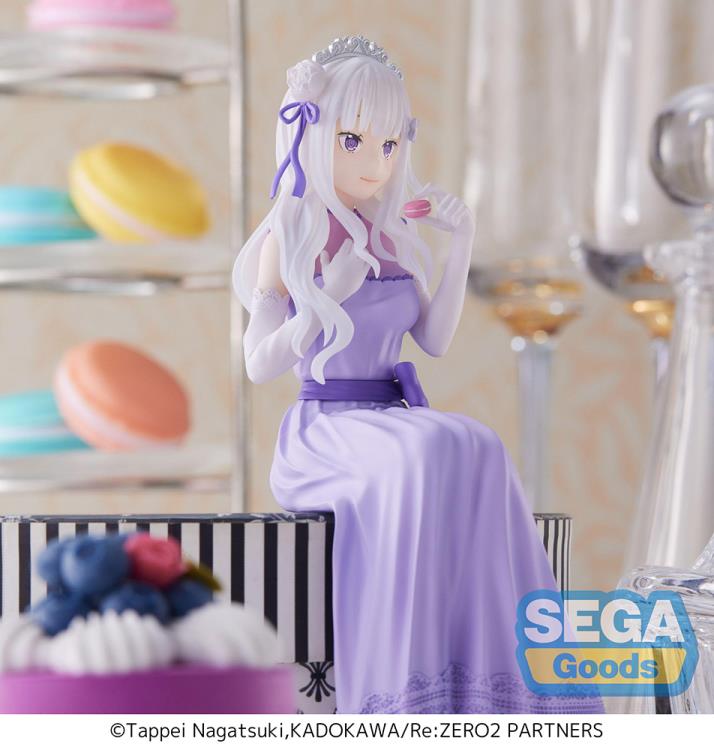 Re:ZERO: Emilia (Dressed Up Party Ver.) PM Perching Figure