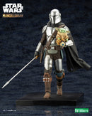 Star Wars: Mandalorian & Grogu with Beskar Staff ARTFX+ Statue