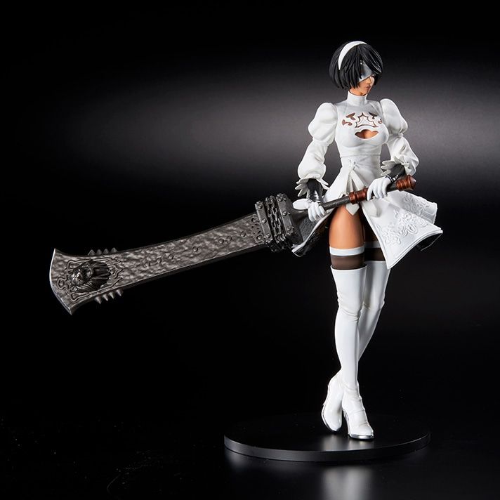 Nier Automata: 2B (YoRHa No.2 Type) 2P Color Ver. Statuette