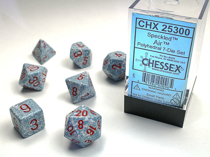 Chessex Dice: Speckled Air Polyhedral 7-die Set