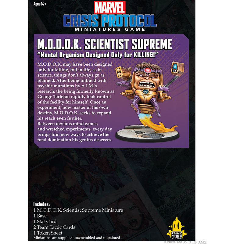 Marvel Crisis Protocol: M.O.D.O.K Scientist Supreme