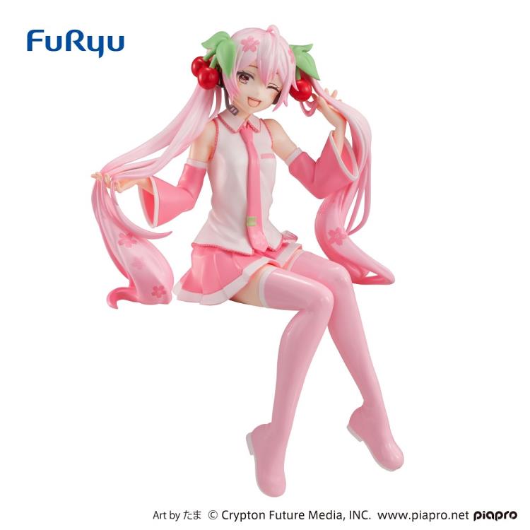 Hatsune Miku: Sakura Miku (Wind Ver.) Noodle Stopper Figure