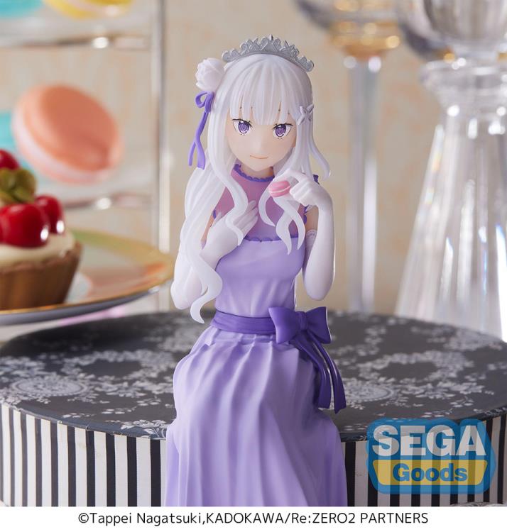 Re:ZERO: Emilia (Dressed Up Party Ver.) PM Perching Figure