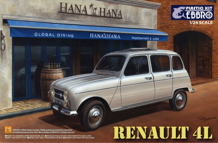Ebbro Renault 4L