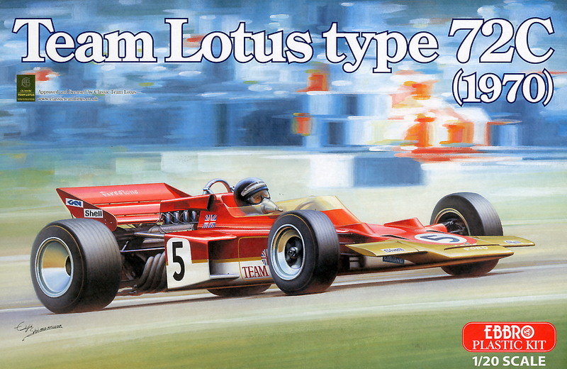 Ebbro Team Lotus 72C 1970