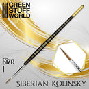 GSW: Gold Series Kolinsky Brush - Size 1