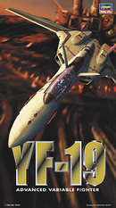 Macross Plus: YF-19 Advanced Variable Fighter 1/72 Scale Model Kit
