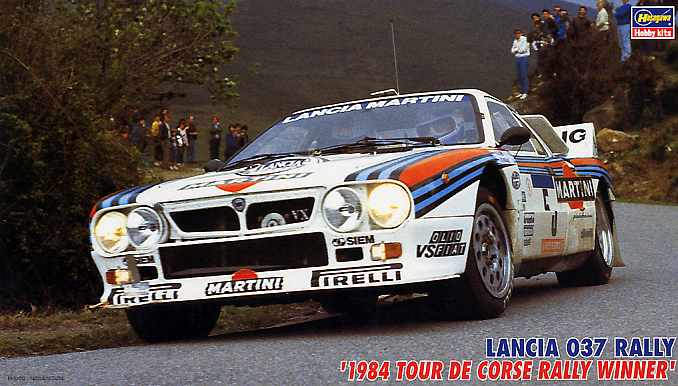 Hasegawa Lancia 037 Rally ('84 Tour De Corse Rally Winner) CR30