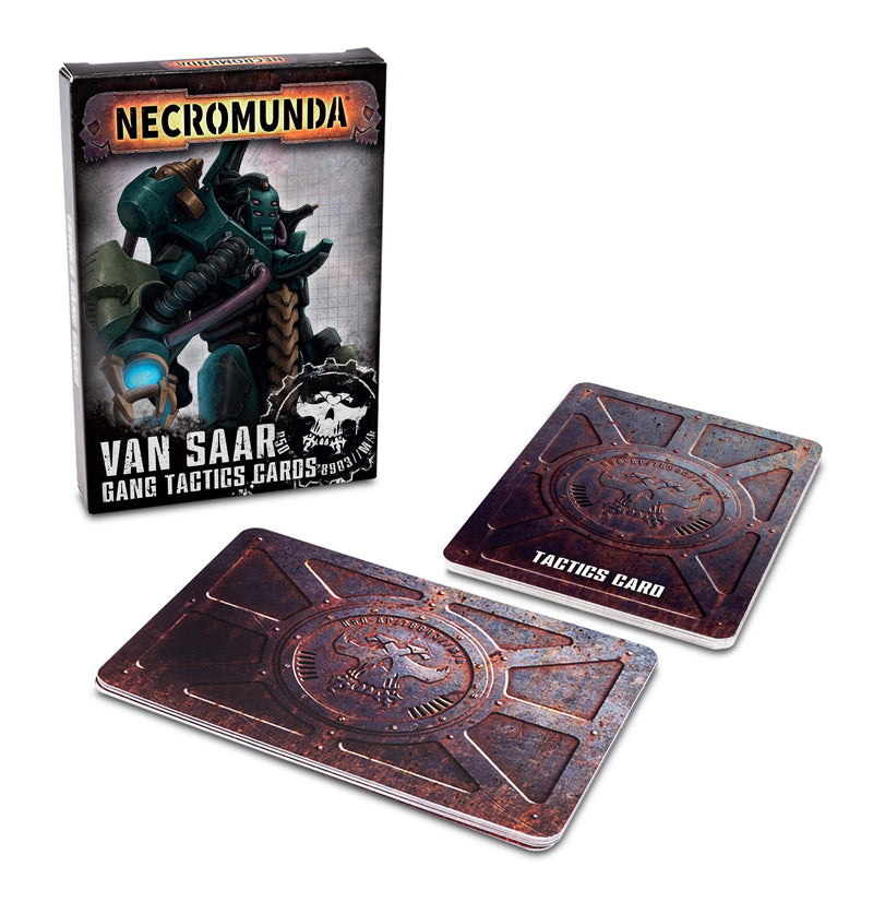 Necromunda: Van Saar Gang Tactic Cards