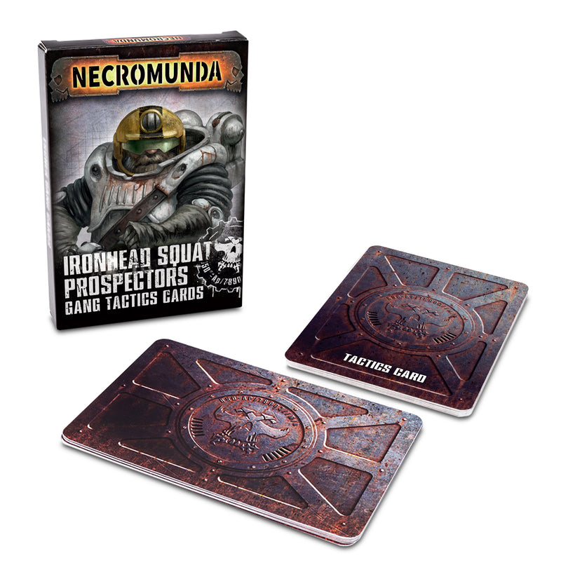 Necromunda: Squat Prospectors Tactics Cards (Eng)