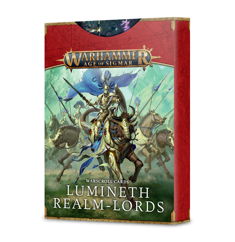 Lumineth Realm-Lords: Warscroll Cards (Eng)
