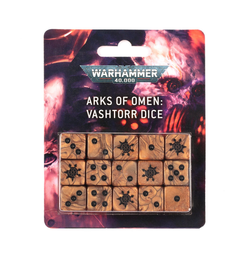 40K: Arks of Omen - Vashtorr Dice Set