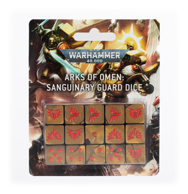 40K: Arks of Omen - Sanguinary Guard Dice Set