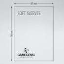 GAMEGENIC: Soft Sleeves (100) 67x94mm