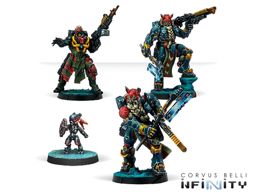 Infinity: Combined Army - Morat Tarlok Pack – Stone Monkey