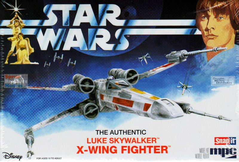 Star Wars: The Authentic Luke Skywalker X-Wing Fighter 1/64 Scale Model Kit