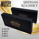GSW: Gold Series Kolinsky - Premium Brush Set