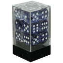 Chessex Dice: Nebula Black / White 12D6