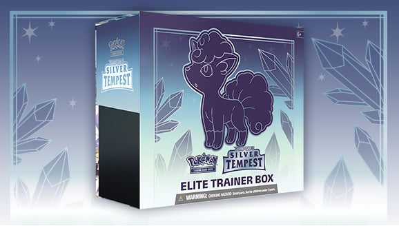 Pokemon: Sword & Shield:  Silver Tempest - Elite Trainer Box