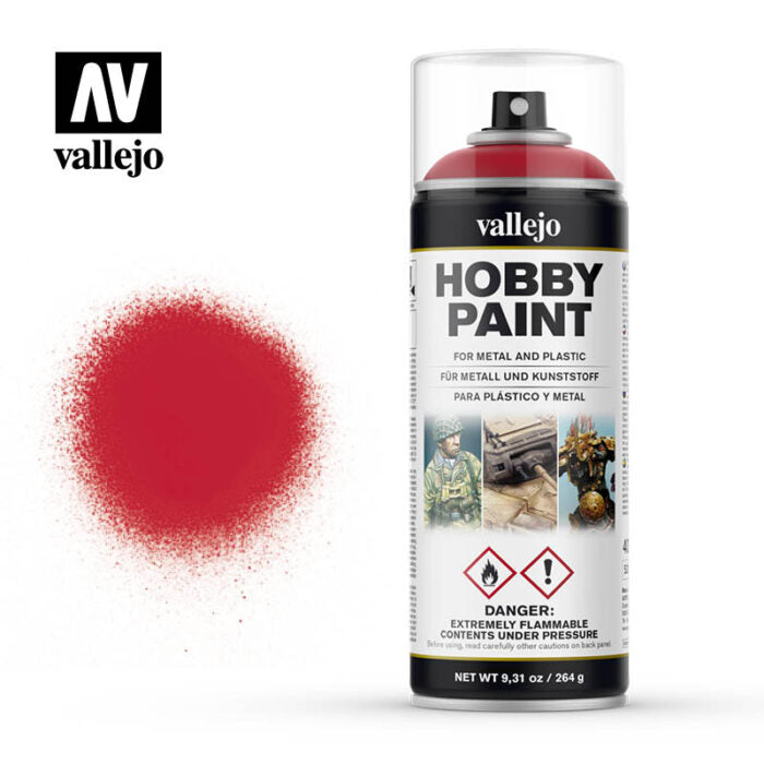 Vallejo Sprays: 28.023 Bloody Red